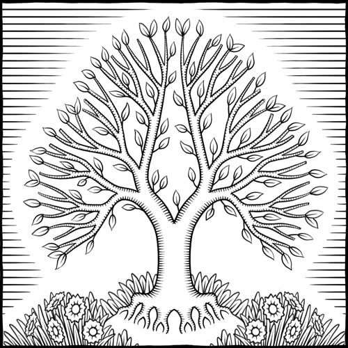 Der goldene Baum - Copyright Priroda na Dar